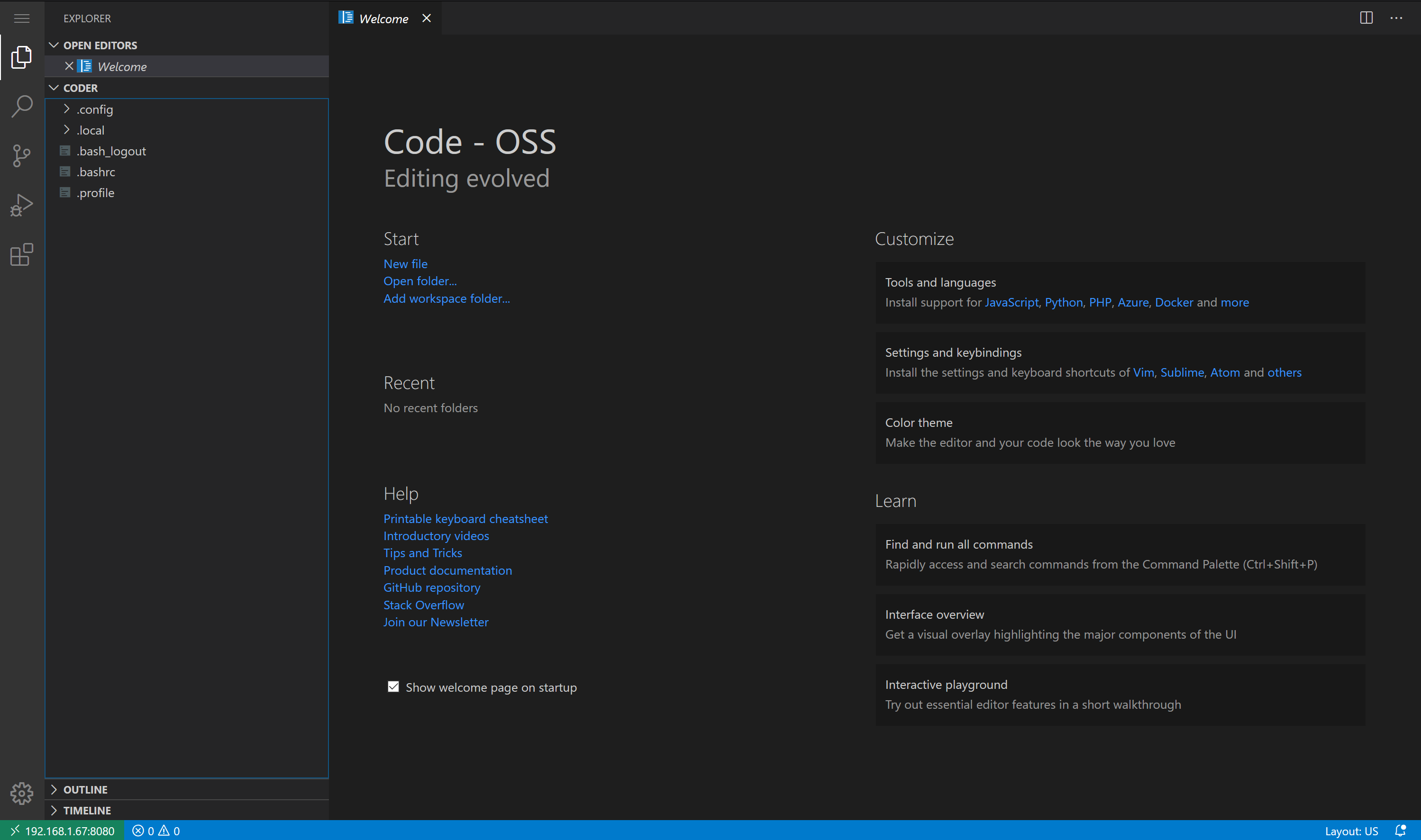 Hero image for Setting up Code Server using Docker on Fedora