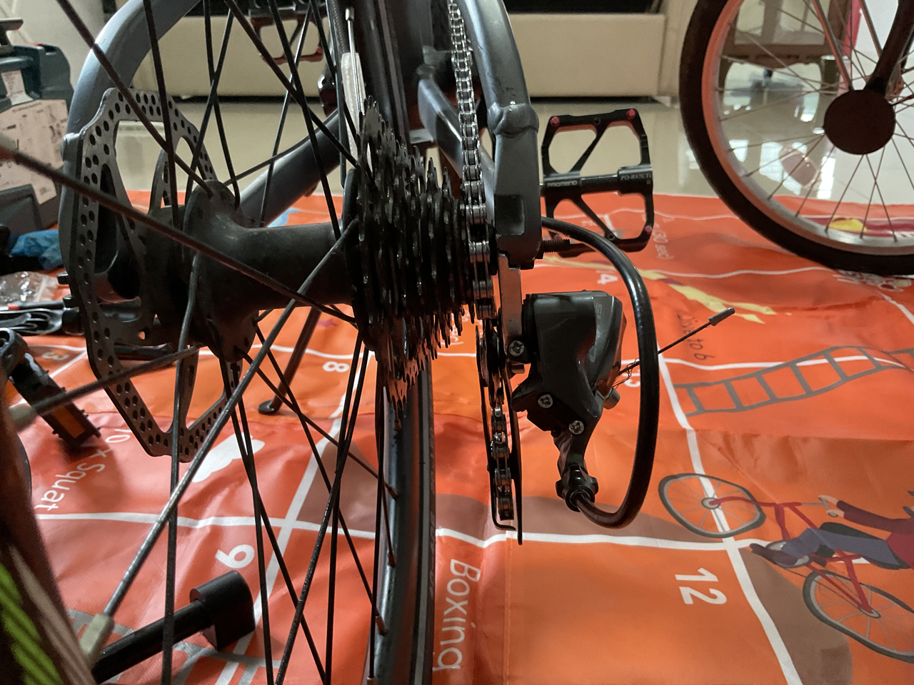 Shimano Claris_Deraileur Back View